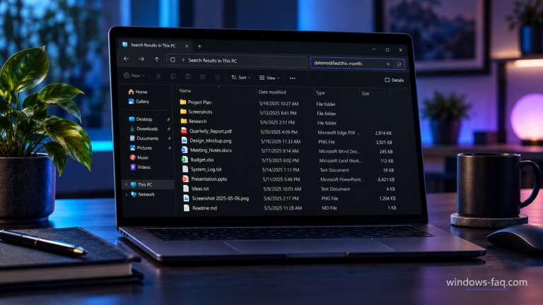 How to Find Files by Date in Windows 11 and 10