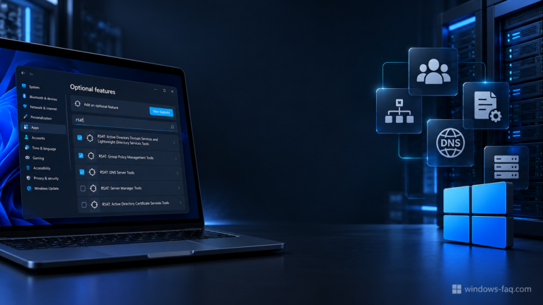 How to Install RSAT on Windows 11 - Settings and PowerShell