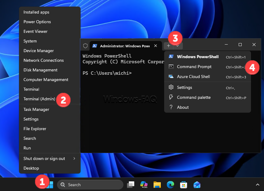 Run Command Prompt as administrator in Windows Terminal