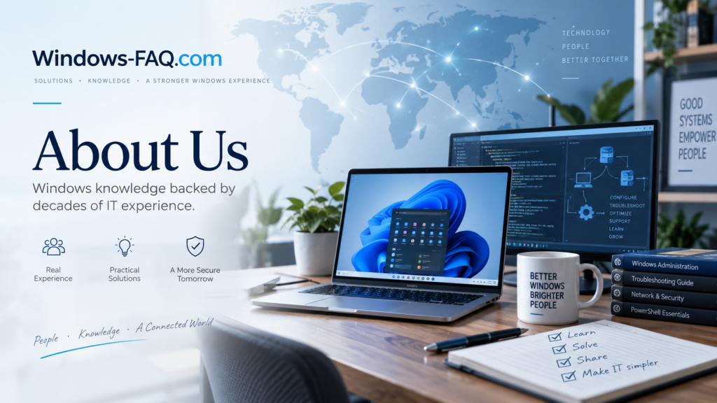 Windows-FAQ - About Us